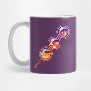 Glass Sunset Dango Mug